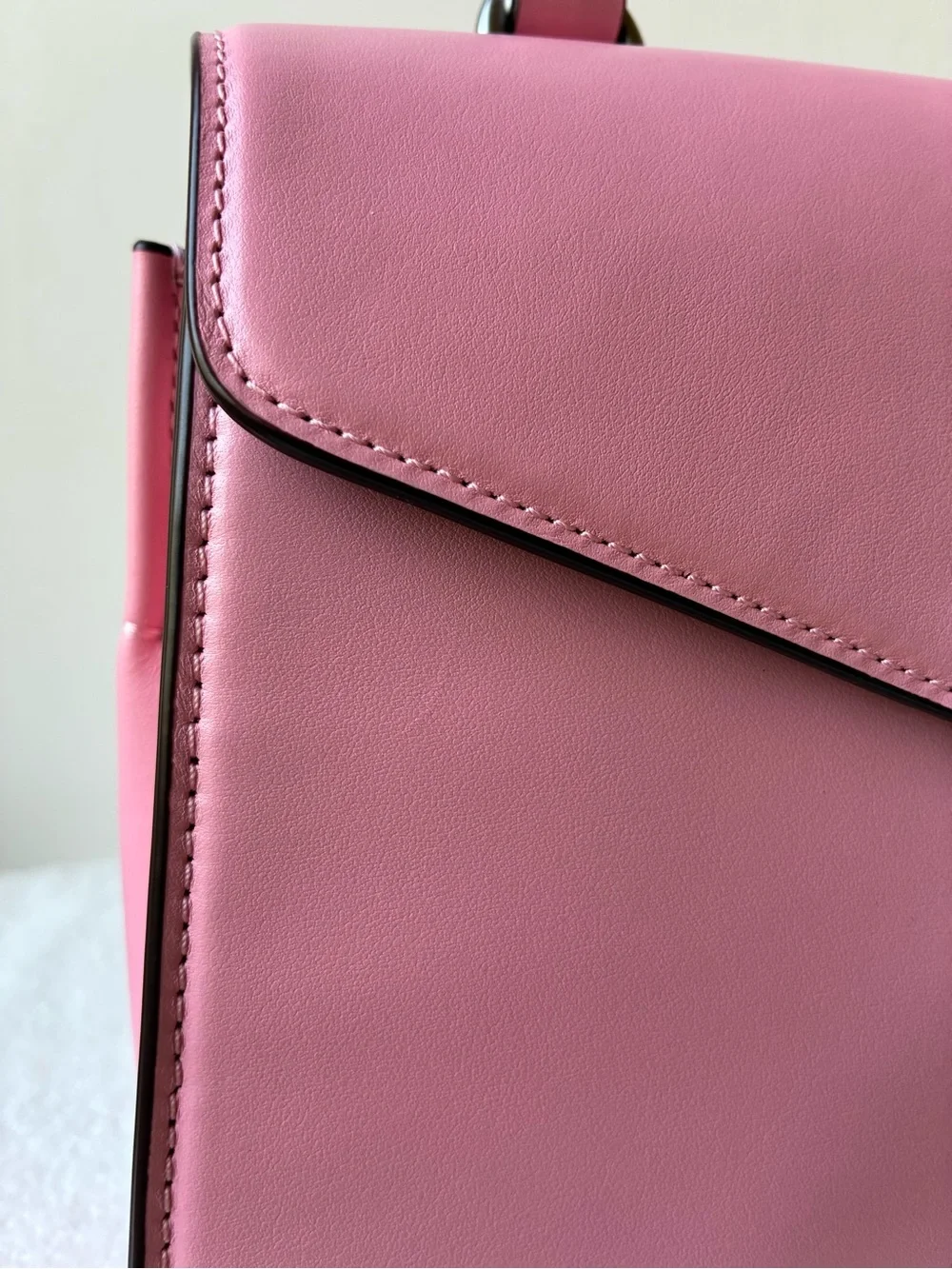 Coach Sammy Top Handle Bag in Flower Pink color